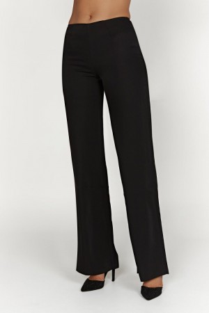 Women's Meshki Laurie Low Rise Suiting Pants Black Australia | P7H-7482