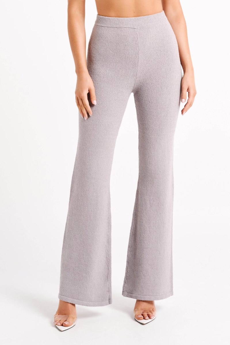 Women's Meshki Angelina Knit Pants Grey Australia | K1C-8523