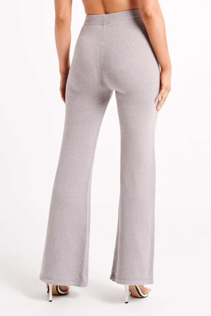 Women's Meshki Angelina Knit Pants Grey Australia | K1C-8523