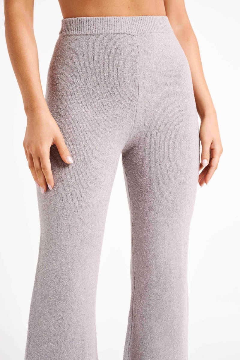 Women's Meshki Angelina Knit Pants Grey Australia | K1C-8523