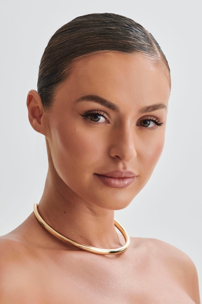 Women's Meshki Ansley Choker Gold Australia | N8W-1935