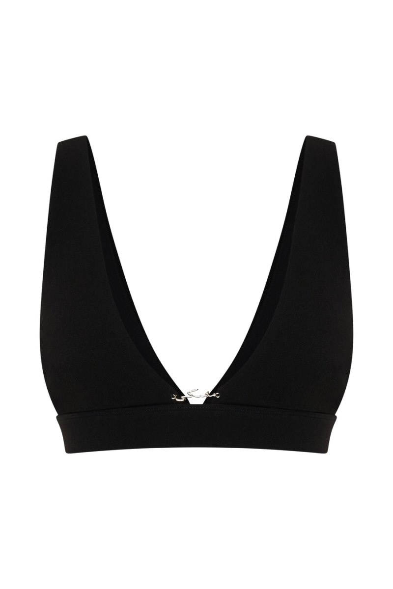 Women's Meshki Arla Hardware Bralettes Black Australia | X7B-2187