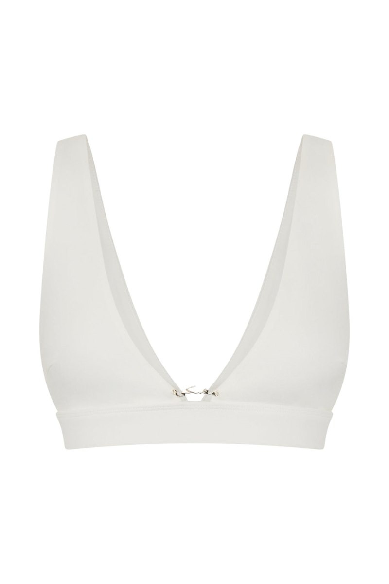 Women's Meshki Arla Hardware Bralettes White Australia | V4G-4108