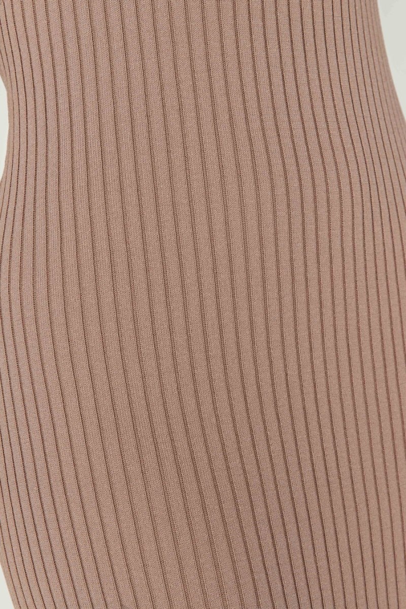 Women's Meshki Avalon Backless Knit Midi Dress Skin Pink Australia | R8C-0117