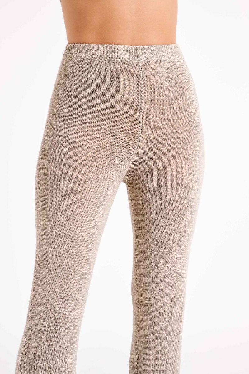 Women's Meshki Carlota Knit Pants Skin Pink Australia | M9U-9704