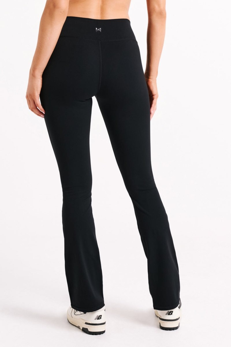 Women's Meshki Sherrie Yoga Pants Black Australia | T6S-6972