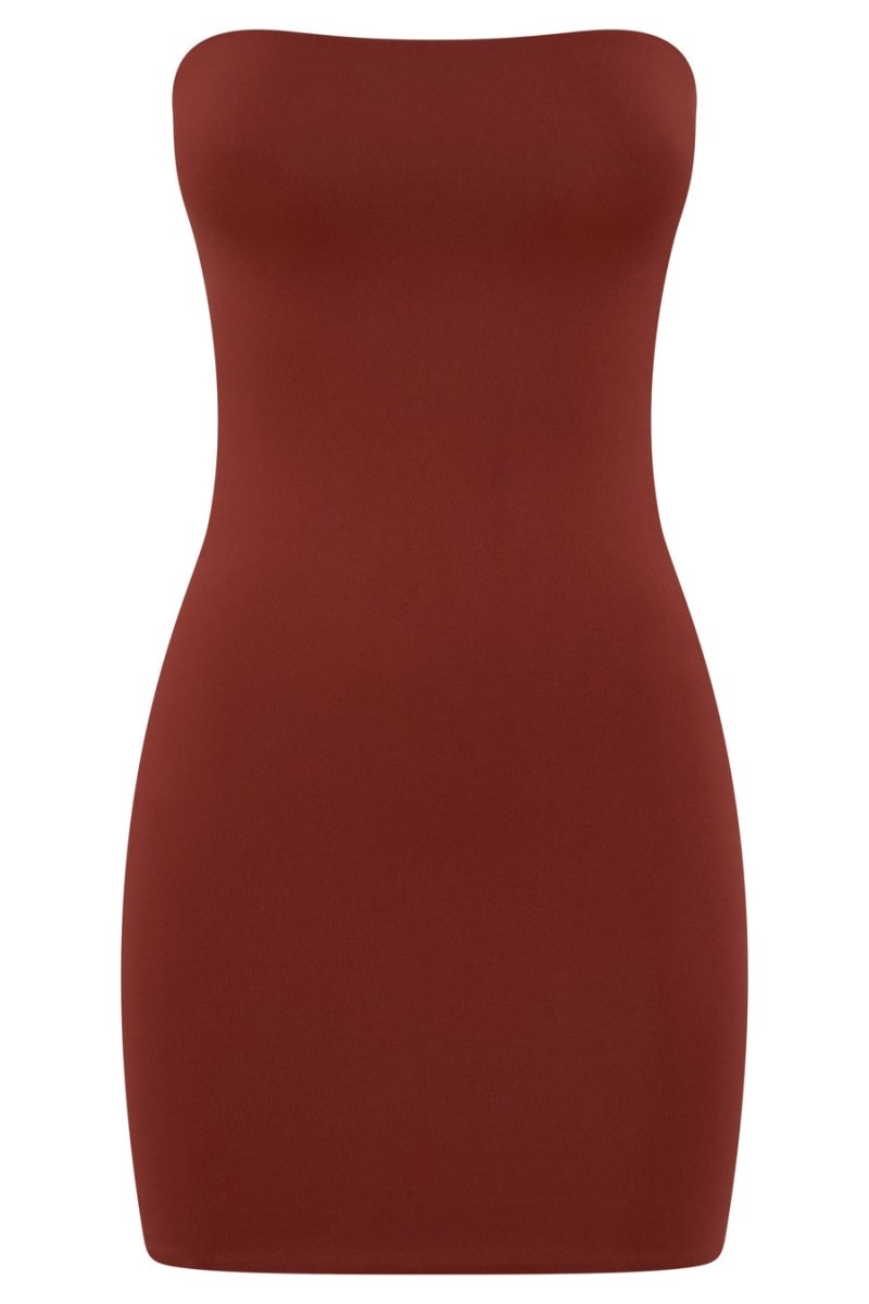 Women's Meshki Stella Strapless Mini Dress Red Australia | Y2D-0742