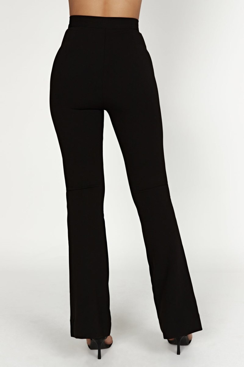 Women's Meshki Zendaya Highwaisted Flare Pants Black Australia | Q9U-0505